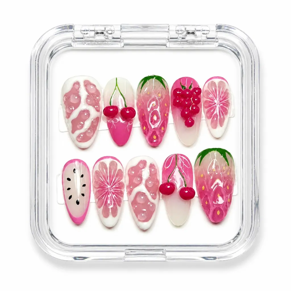 Citrus Bliss Collection – Xưởng gia công Nailbox Sỉ thủ công