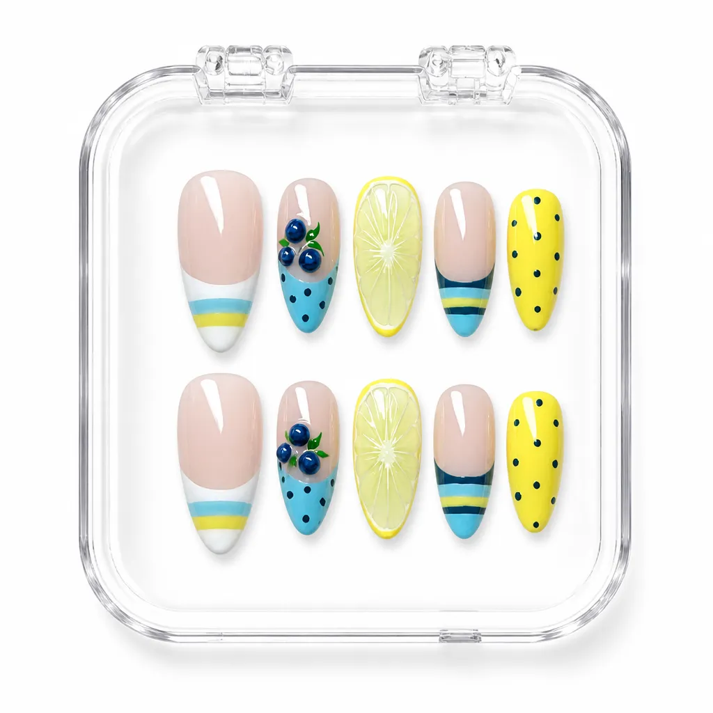 Citrus Blueberry Fresh – Xưởng gia công Nailbox Sỉ thủ công