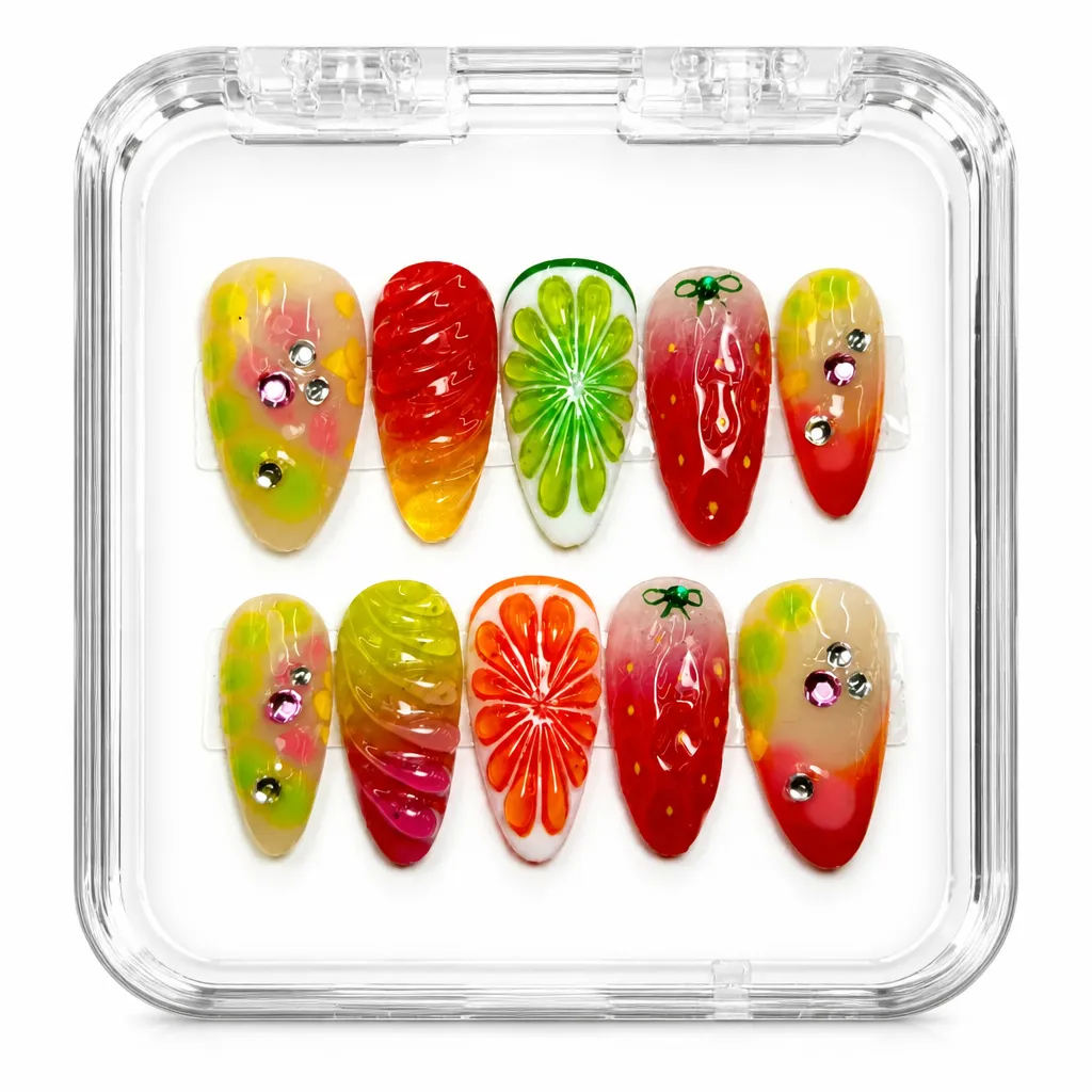 Citrus Gemstone – Xưởng gia công Nailbox Sỉ thủ công