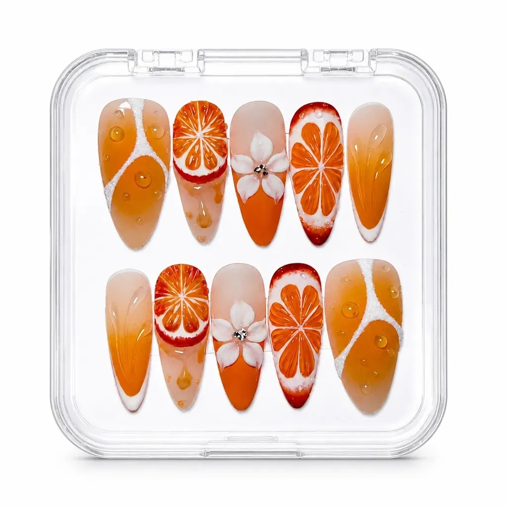Citrus Slice – Xưởng gia công Nailbox Sỉ thủ công
