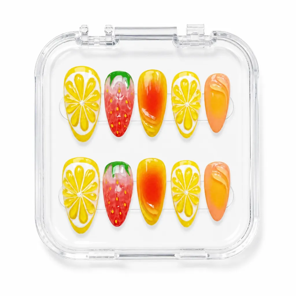 Citrus Summer Fruit – Xưởng gia công Nailbox Sỉ thủ công