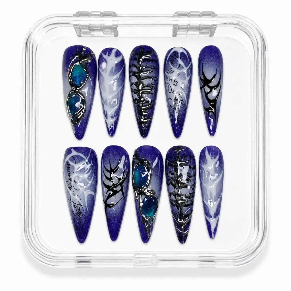 Cobalt Cyber Fantasy – Xưởng gia công Nailbox Sỉ thủ công