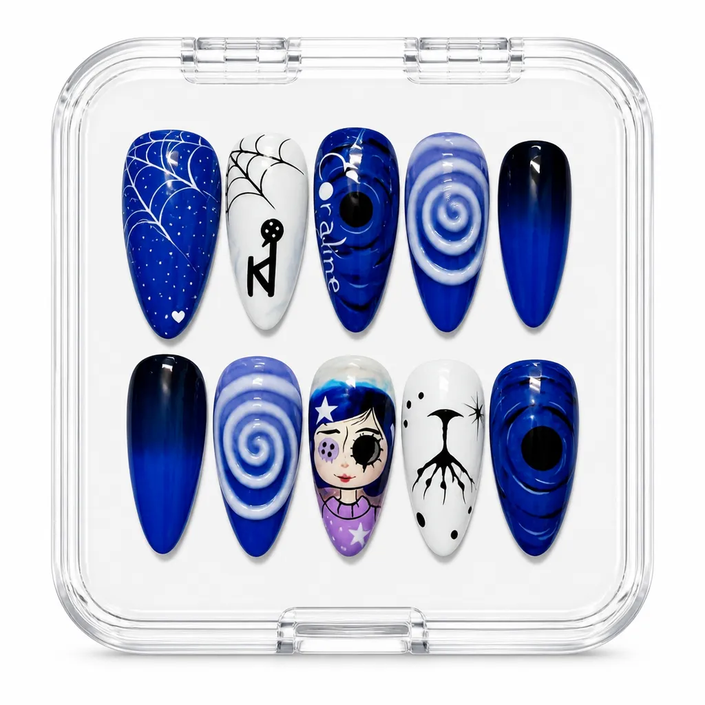 Coraline Swirls – Xưởng gia công Nailbox Sỉ thủ công