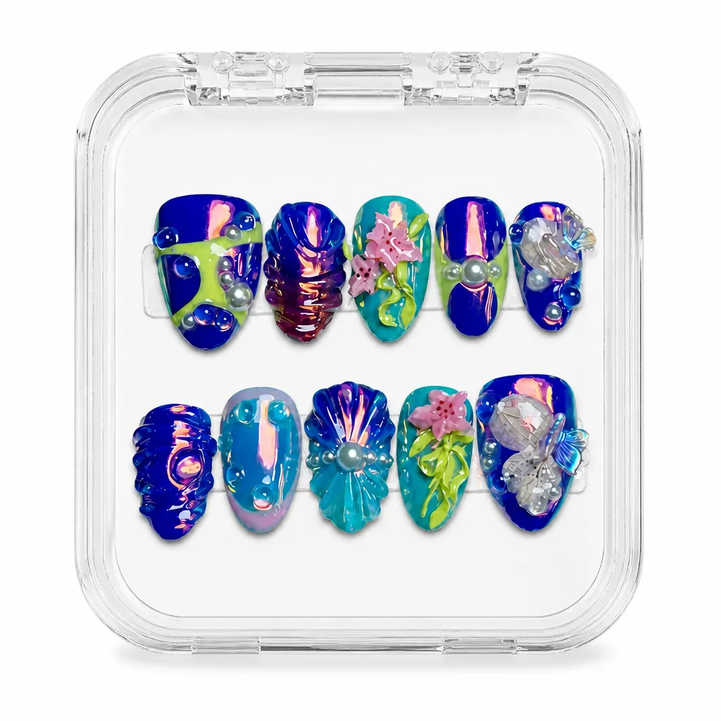 Cosmic Aurora – Xưởng gia công Nailbox Sỉ thủ công