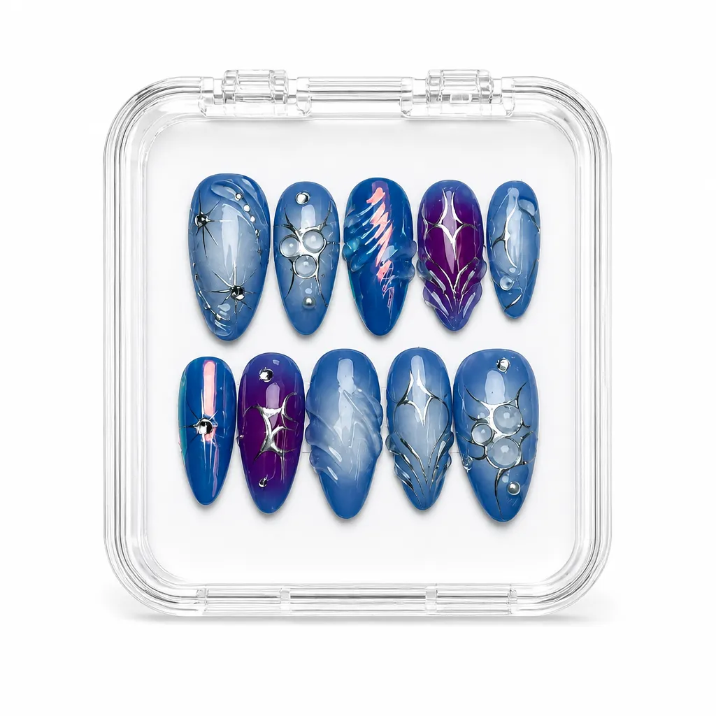 Cosmic Elegance – Xưởng gia công Nailbox Sỉ thủ công