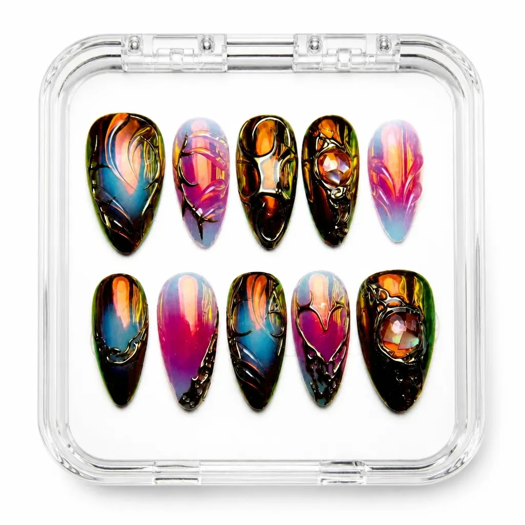 Cosmic Inferno – Xưởng gia công Nailbox Sỉ thủ công