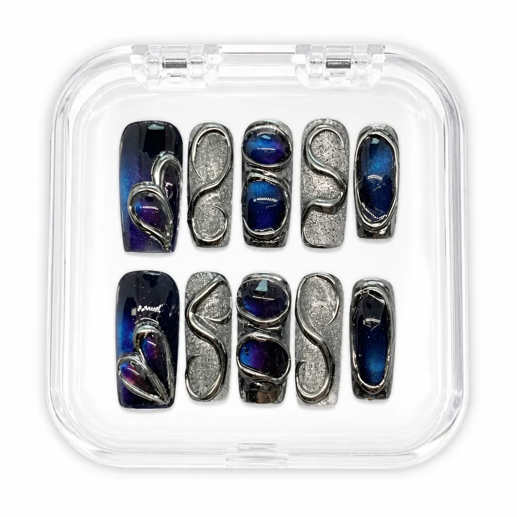 Cosmic Ocean Chrome – Xưởng gia công Nailbox Sỉ thủ công