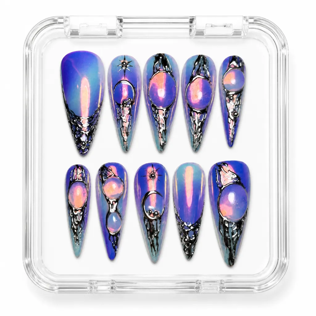 Cosmic Starlight – Xưởng gia công Nailbox Sỉ thủ công