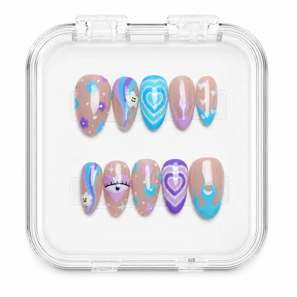 Cosmic Swirl – Xưởng gia công Nailbox Sỉ thủ công