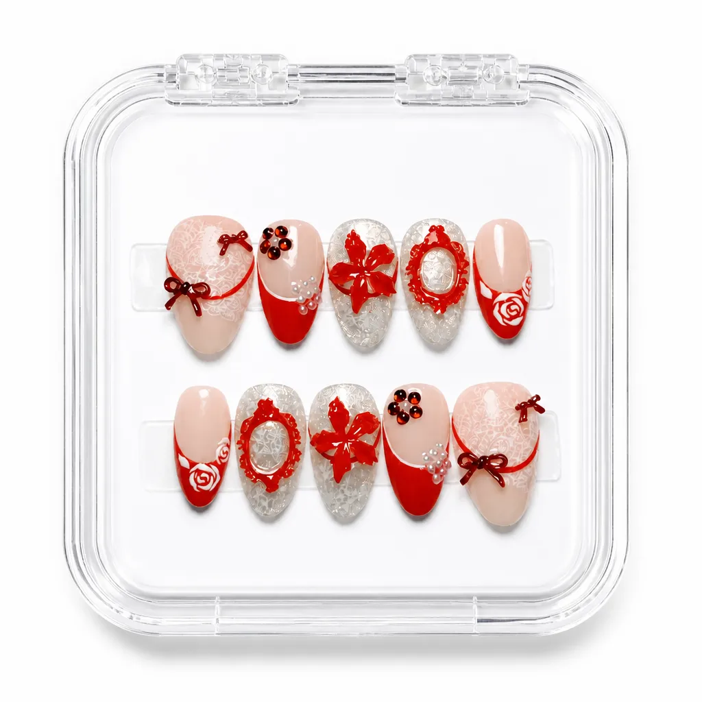 Crimson Bows – Xưởng gia công Nailbox Sỉ thủ công