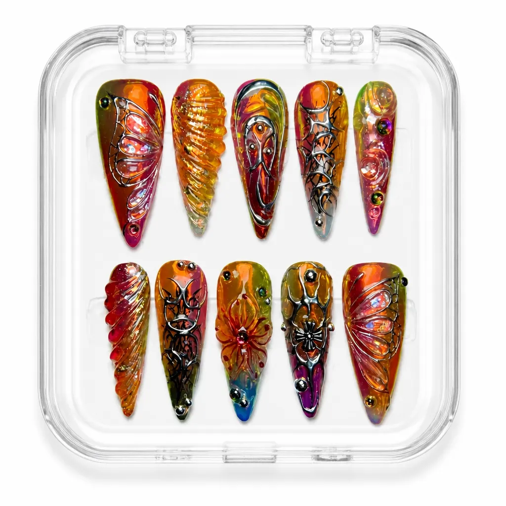 Crimson Butterfly – Xưởng gia công Nailbox Sỉ thủ công