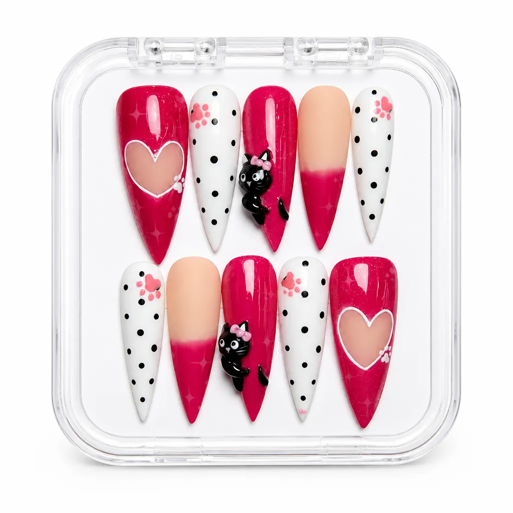 Crimson Hearts – Xưởng gia công Nailbox Sỉ thủ công