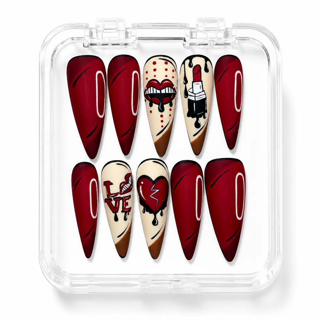 Crimson Love – Xưởng gia công Nailbox Sỉ thủ công
