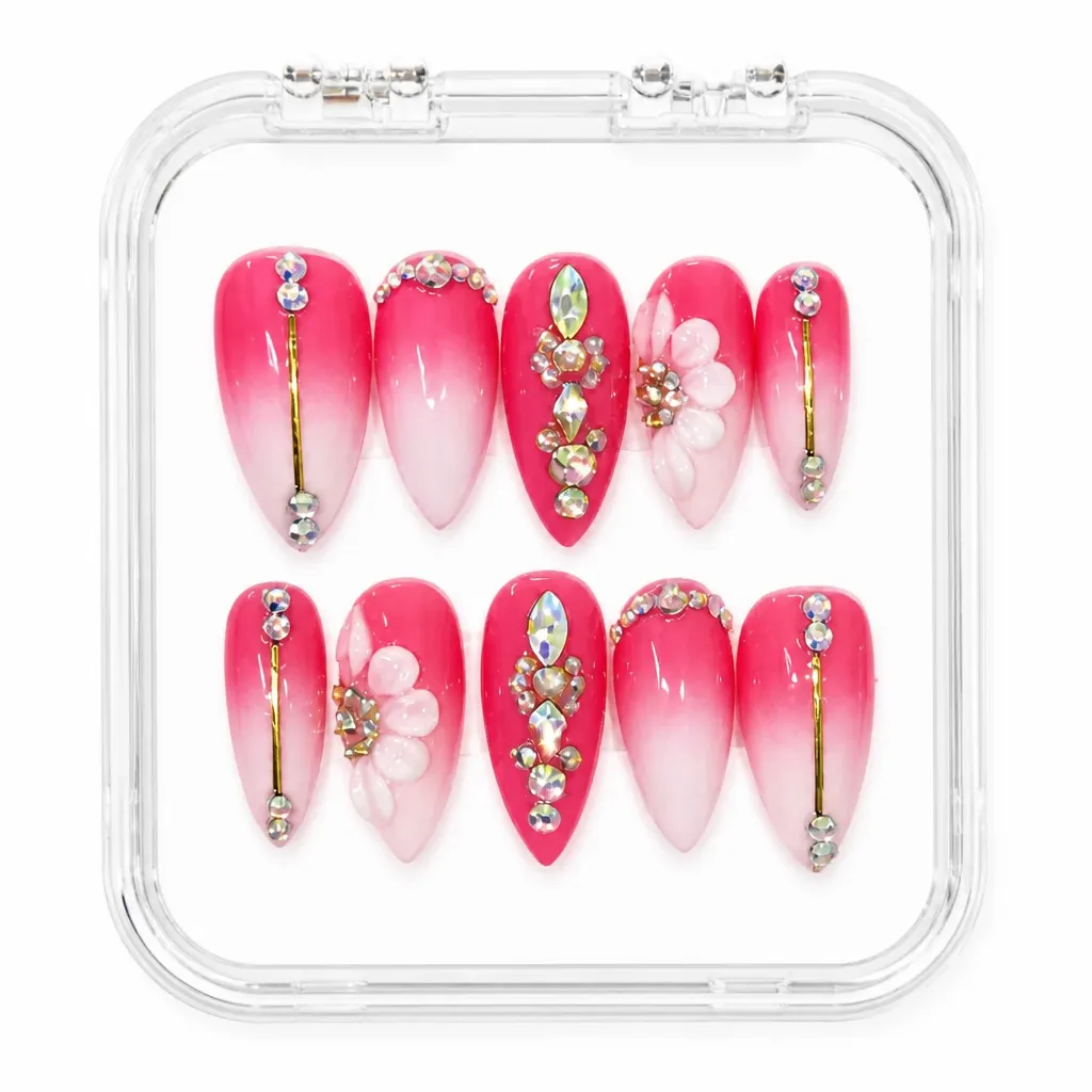 Crimson Sparkle – Xưởng gia công Nailbox Sỉ thủ công