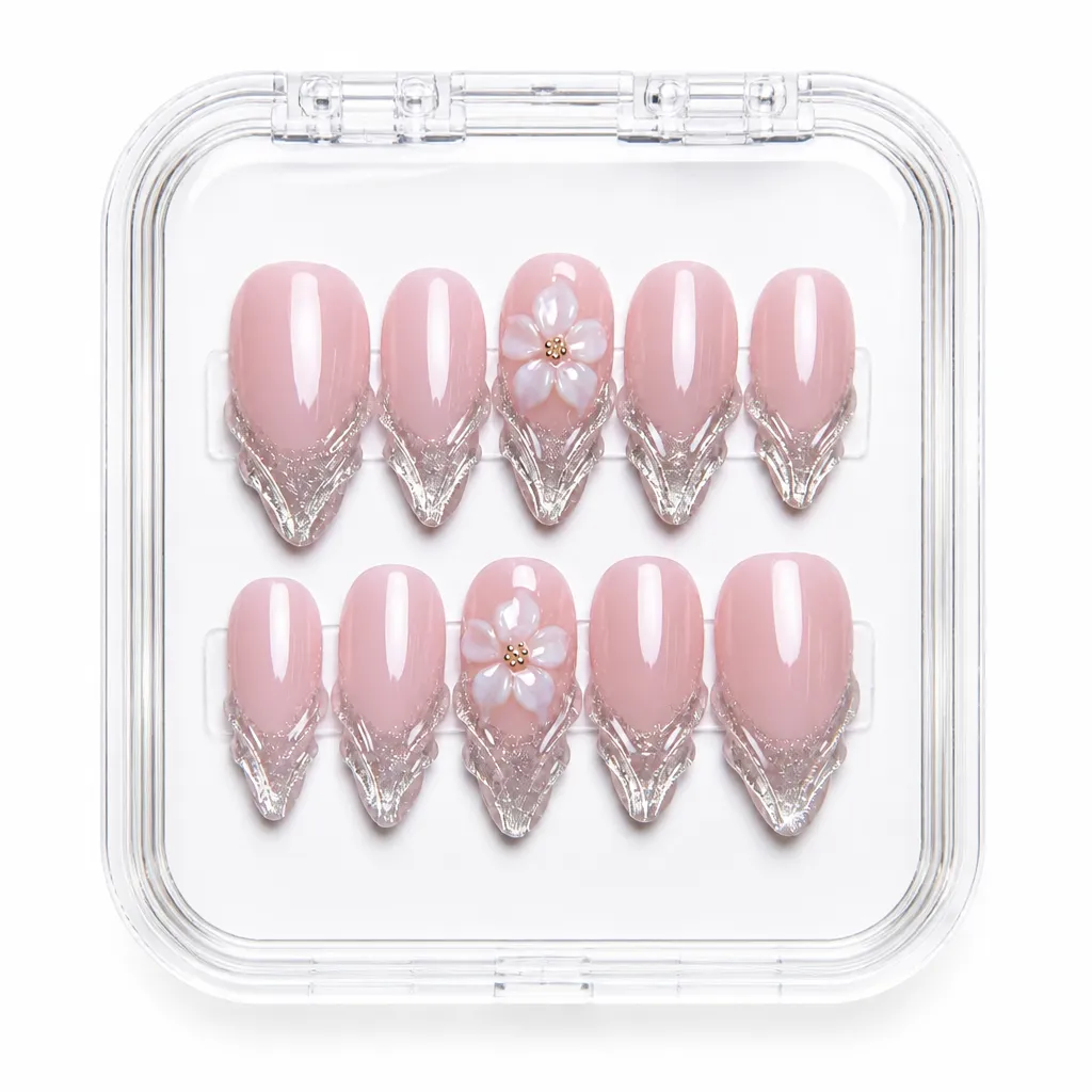 Crystal Dusty Rose – Xưởng gia công Nailbox Sỉ thủ công