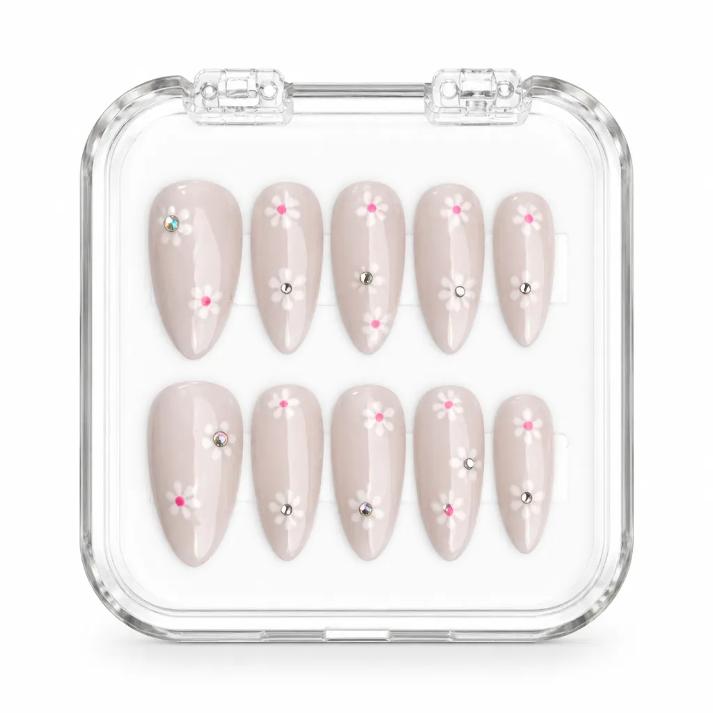 Crystalline Blush – Xưởng gia công Nailbox Sỉ thủ công