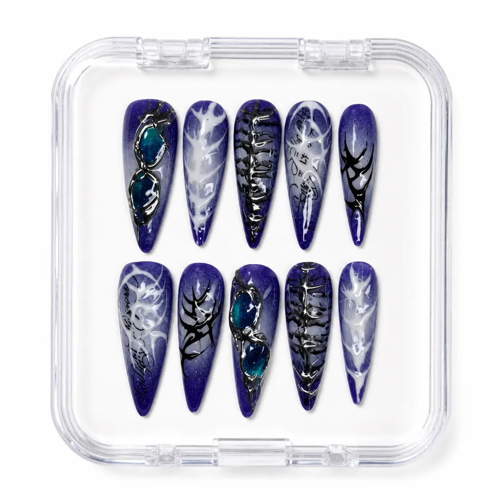 Cyber Gothic Odyssey – Xưởng gia công Nailbox Sỉ thủ công