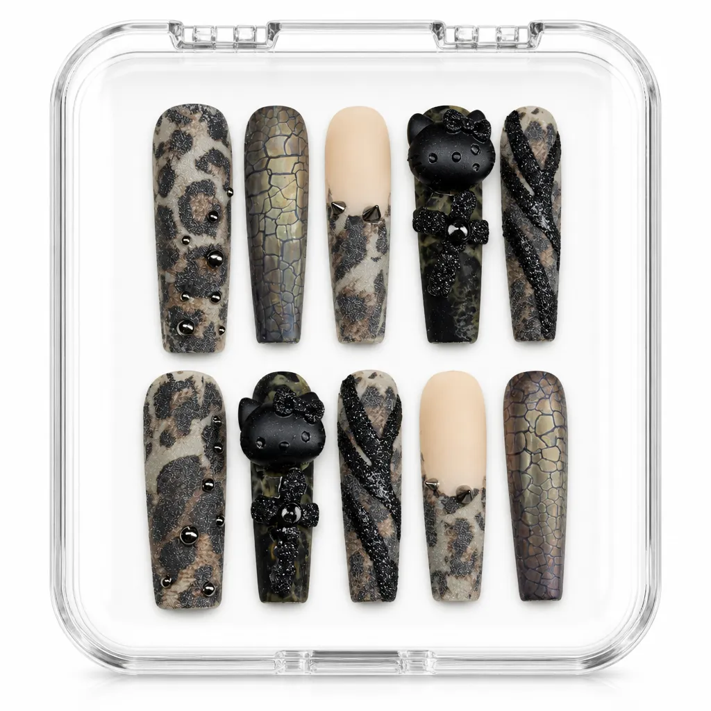 Dark Gyaru Kitty – Xưởng gia công Nailbox Sỉ thủ công