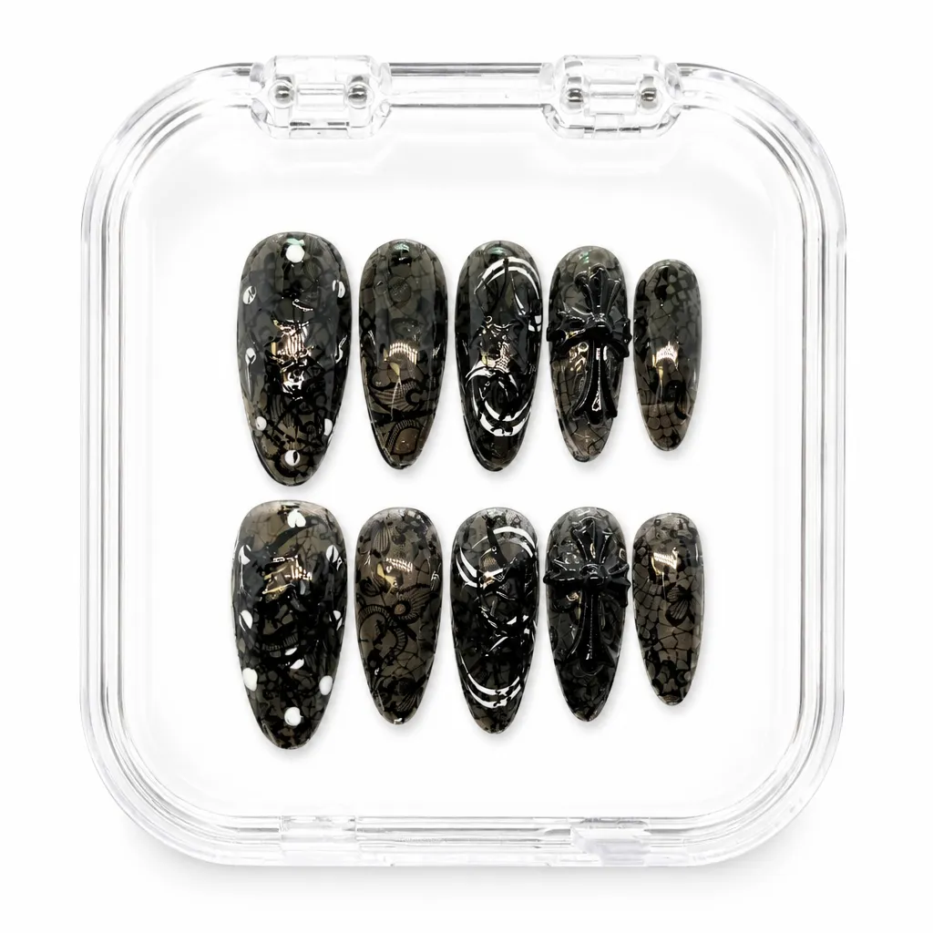 Dark Lace Monarch – Xưởng gia công Nailbox Sỉ thủ công