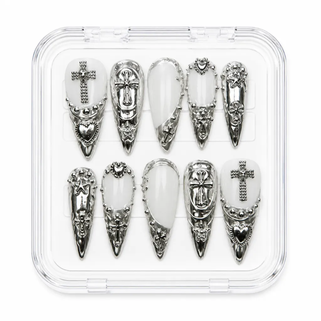 Dream Obsidian Elegance – Xưởng gia công Nailbox Sỉ thủ công