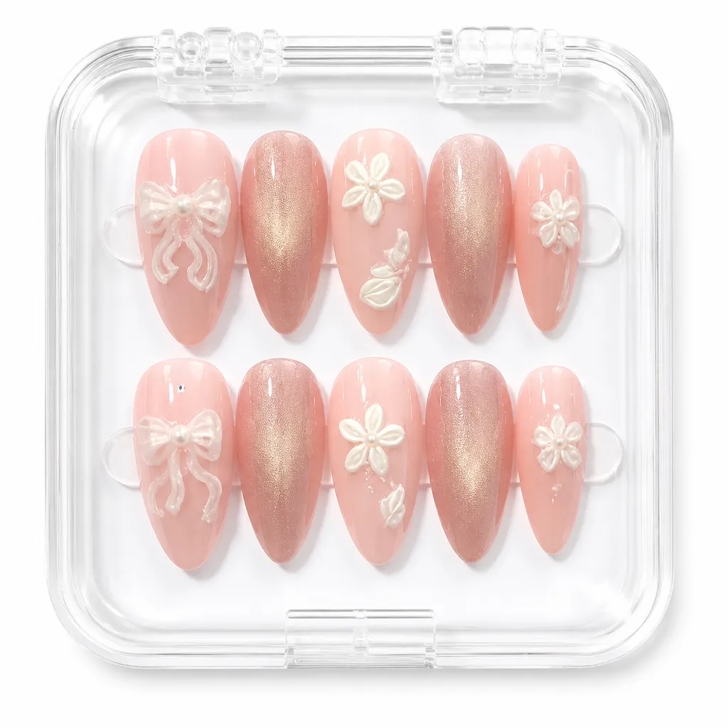 Dusty Rose Coffin – Xưởng gia công Nailbox Sỉ thủ công