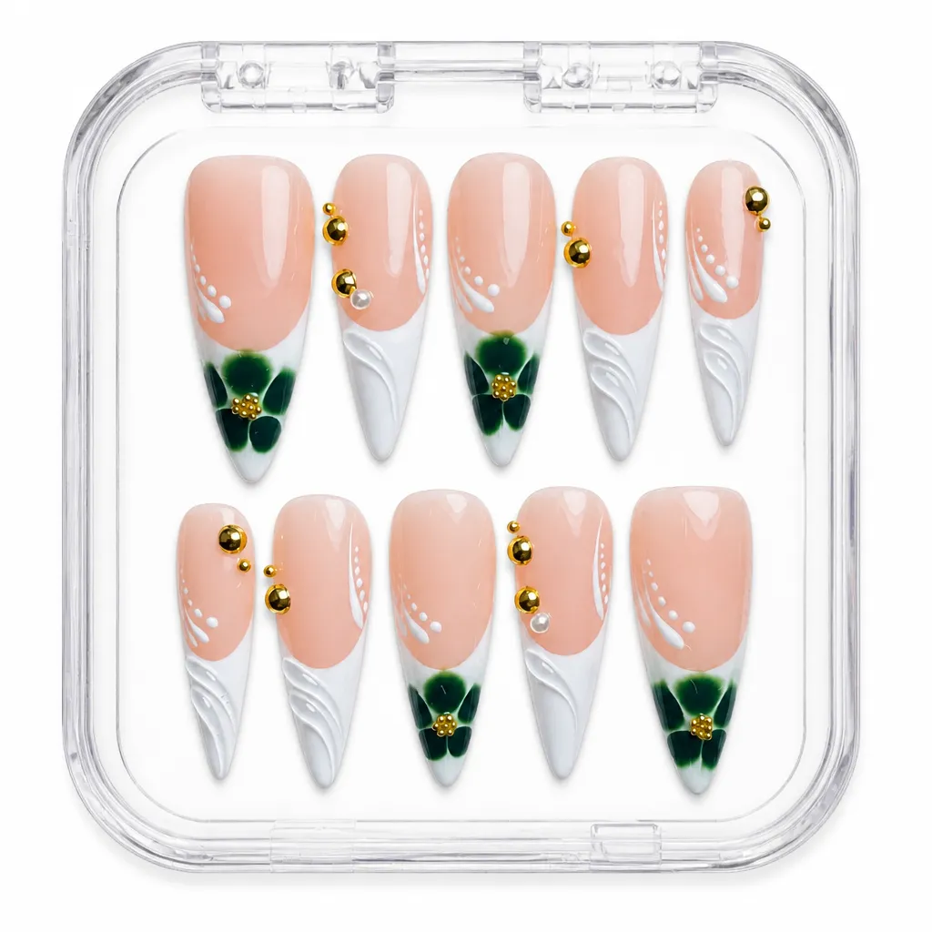 Emerald Bloom – Xưởng gia công Nailbox Sỉ thủ công