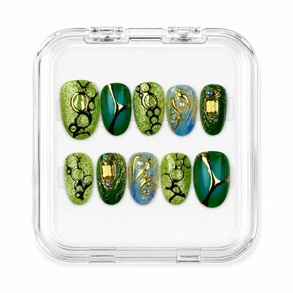 Emerald Constellation – Xưởng gia công Nailbox Sỉ thủ công
