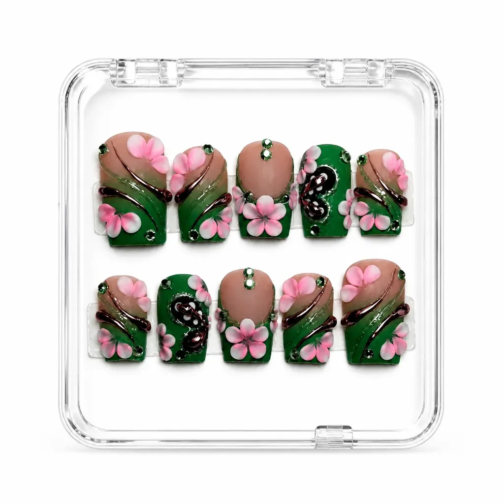 Emerald Envy – Xưởng gia công Nailbox Sỉ thủ công