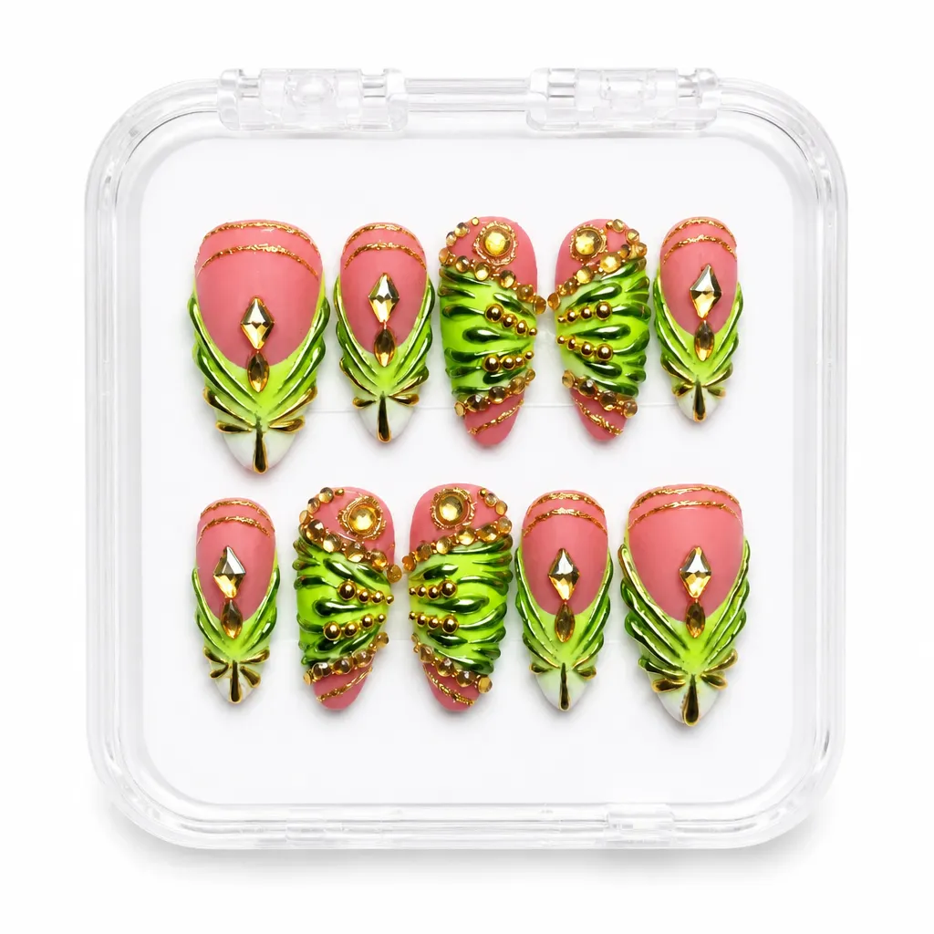 Emerald Feather – Xưởng gia công Nailbox Sỉ thủ công
