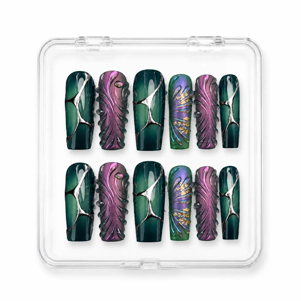 Emerald Mystique – Xưởng gia công Nailbox Sỉ thủ công