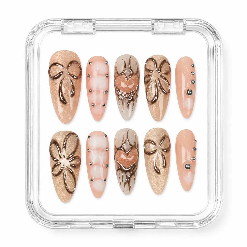 Ethereal Coquette Blush – Xưởng gia công Nailbox Sỉ thủ công
