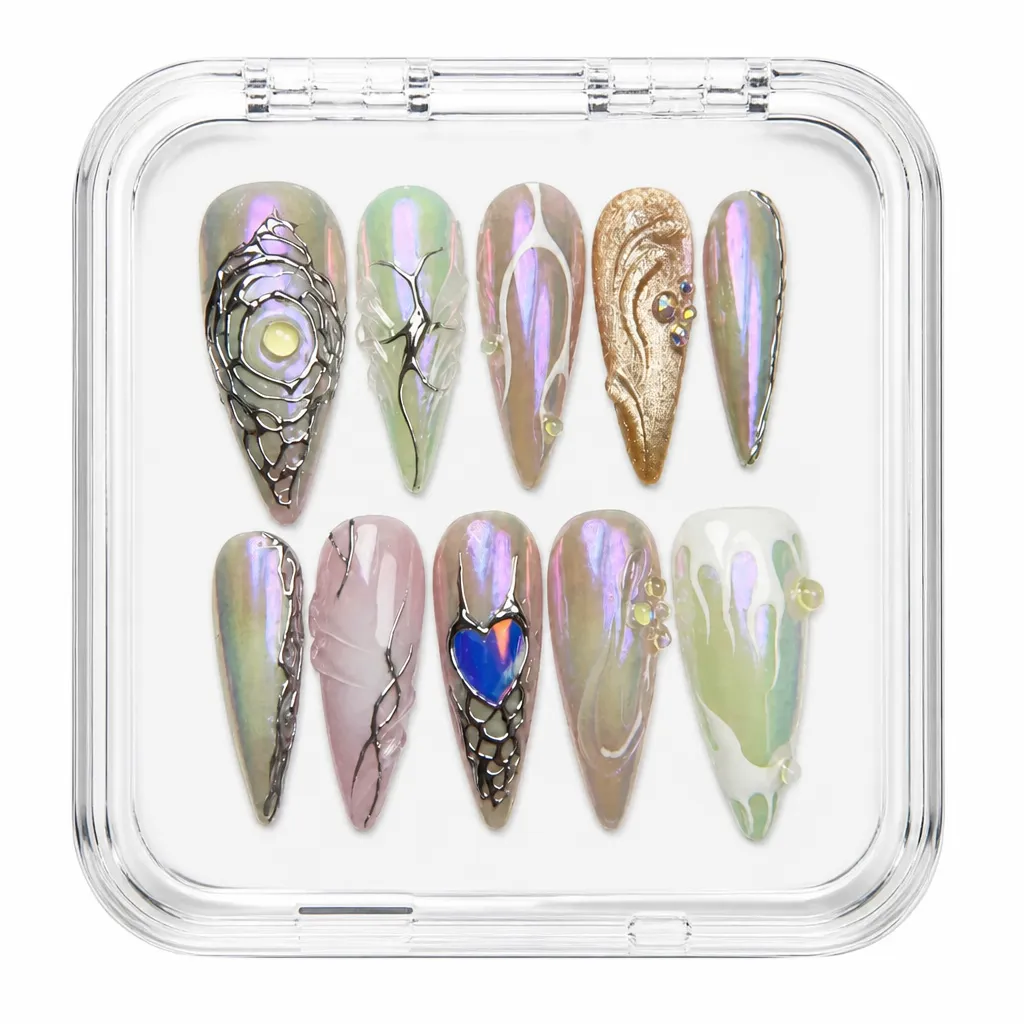 Ethereal Holochrome – Xưởng gia công Nailbox Sỉ thủ công