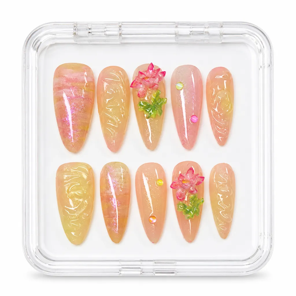 Ethereal Lotus Garden – Xưởng gia công Nailbox Sỉ thủ công