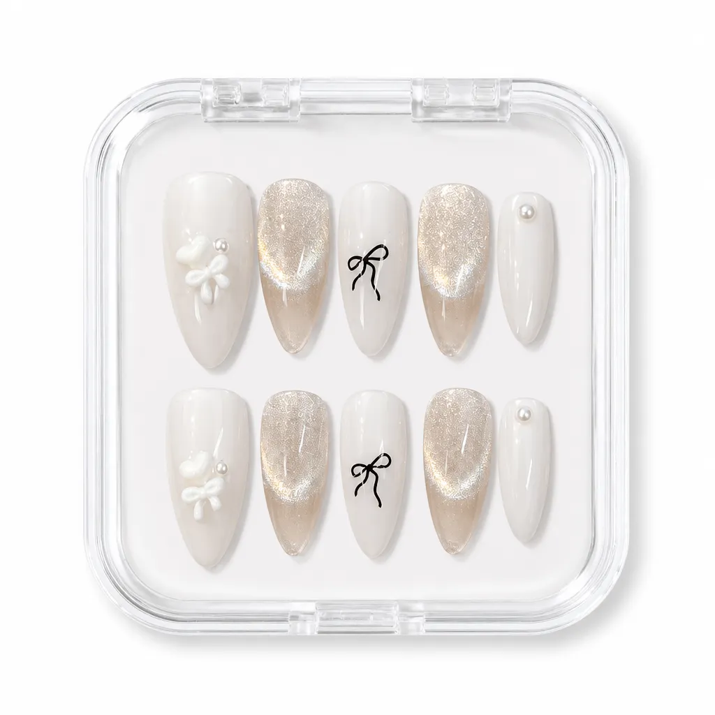 Ethereal Minimalist – Xưởng gia công Nailbox Sỉ thủ công