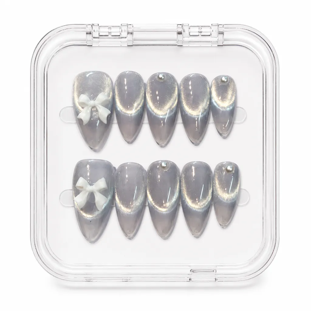 Ethereal Sparkle Set – Xưởng gia công Nailbox Sỉ thủ công