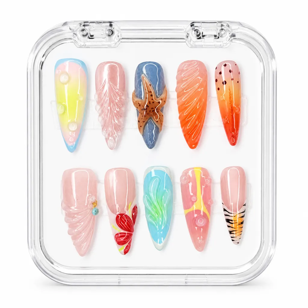 Ethereal Wings Collection – Xưởng gia công Nailbox Sỉ thủ công