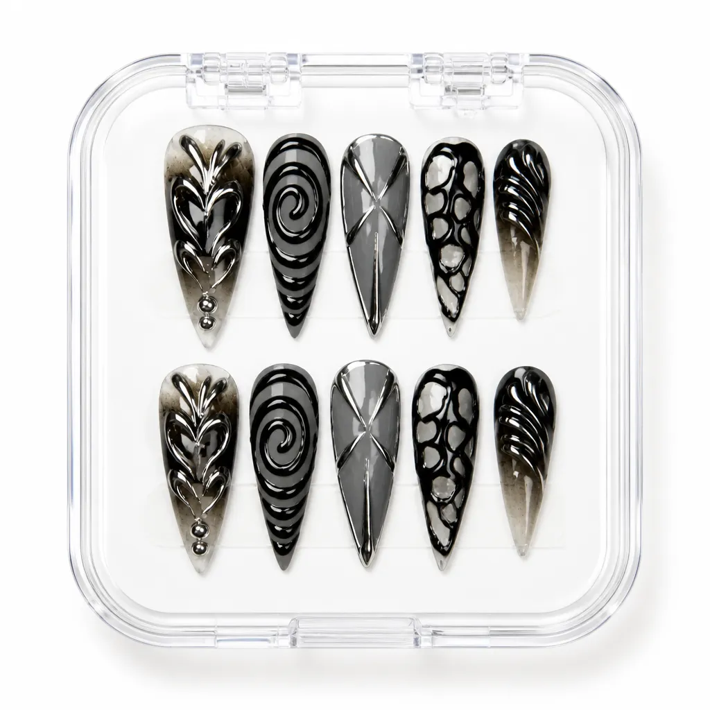 Feather Noir – Xưởng gia công Nailbox Sỉ thủ công