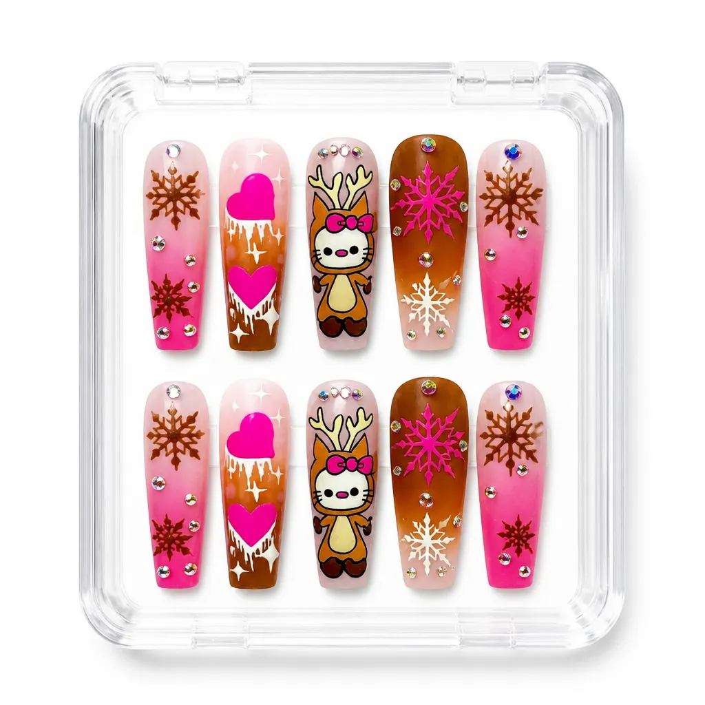 Festive Charm Set – Xưởng gia công Nailbox Sỉ thủ công