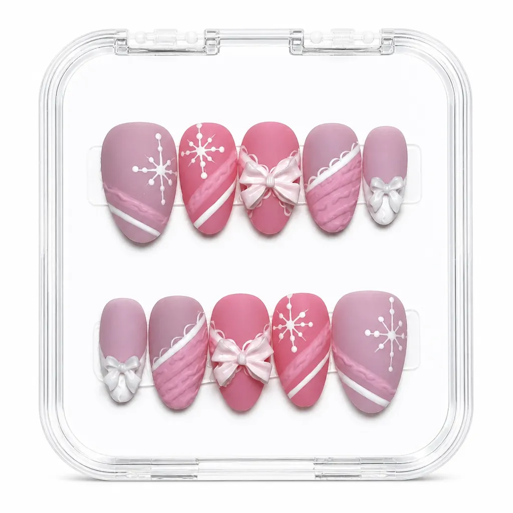Festive Elegance – Xưởng gia công Nailbox Sỉ thủ công