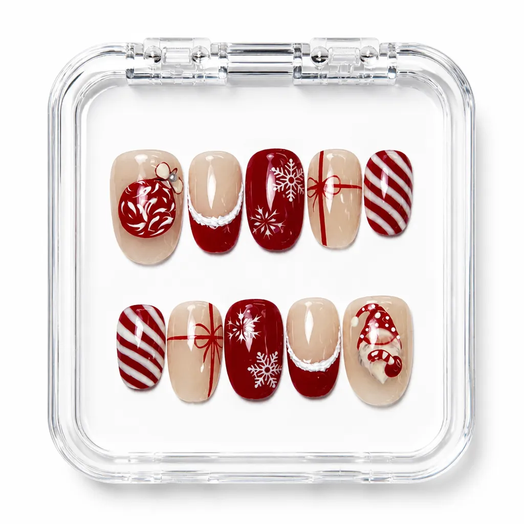Festive Present Wraps – Xưởng gia công Nailbox Sỉ thủ công