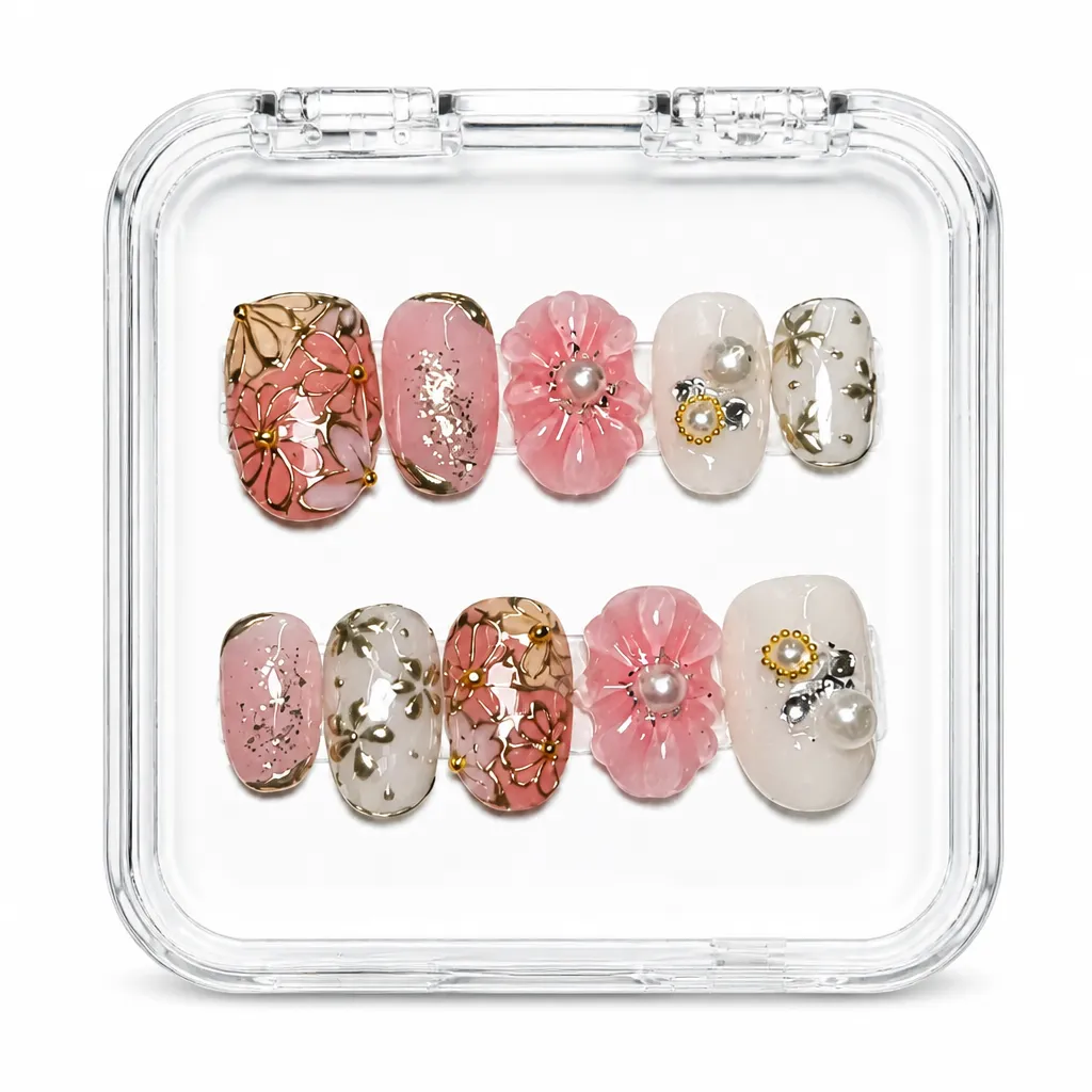 Floral Luxe – Xưởng gia công Nailbox Sỉ thủ công