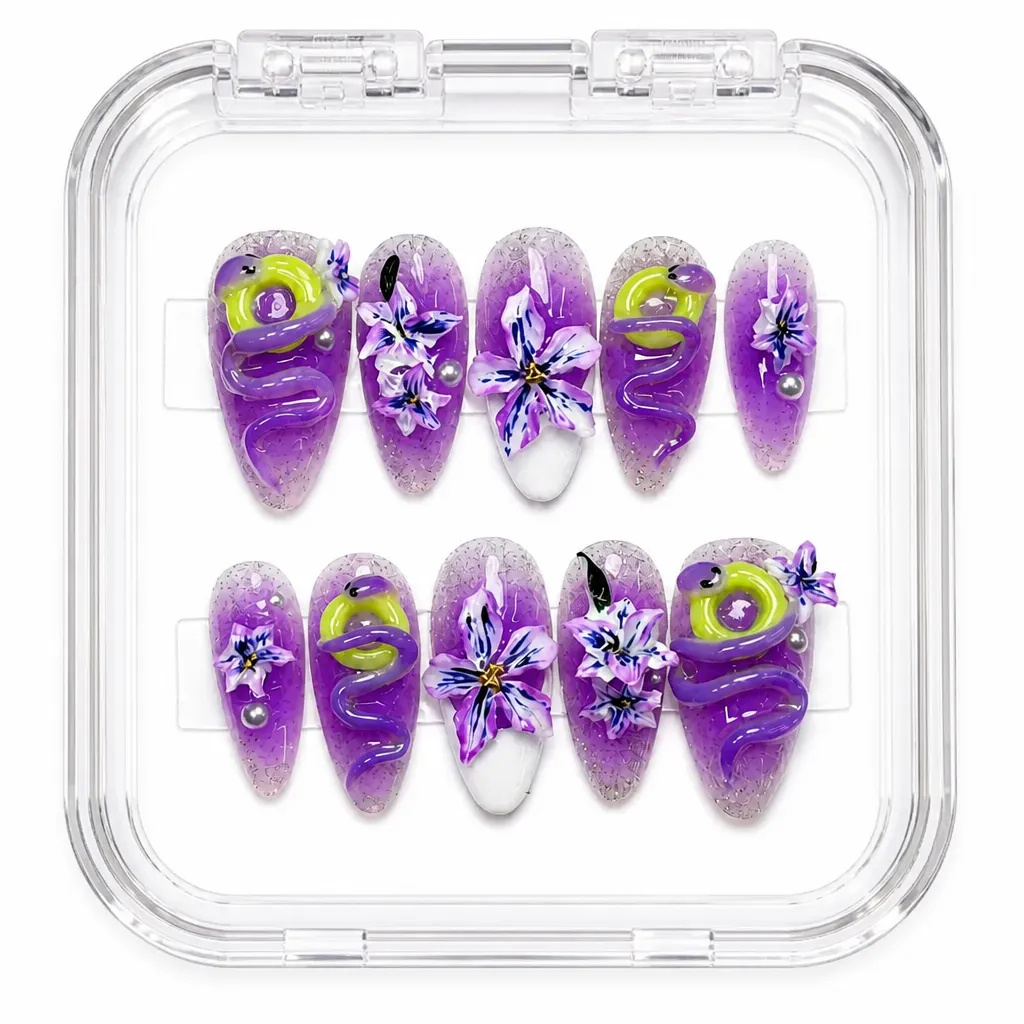 Floral Royalty – Xưởng gia công Nailbox Sỉ thủ công