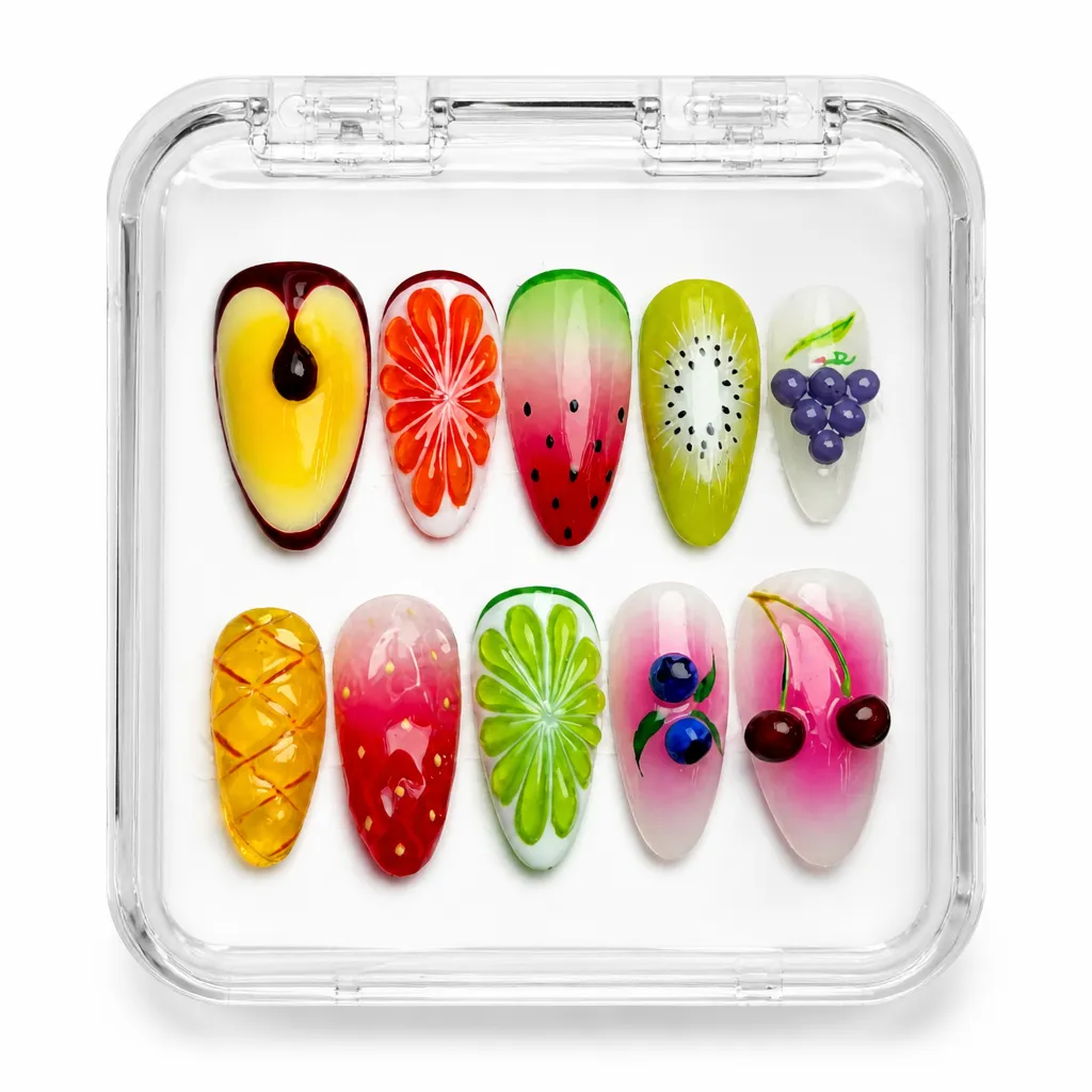 Fruit Fusion Luxe – Xưởng gia công Nailbox Sỉ thủ công