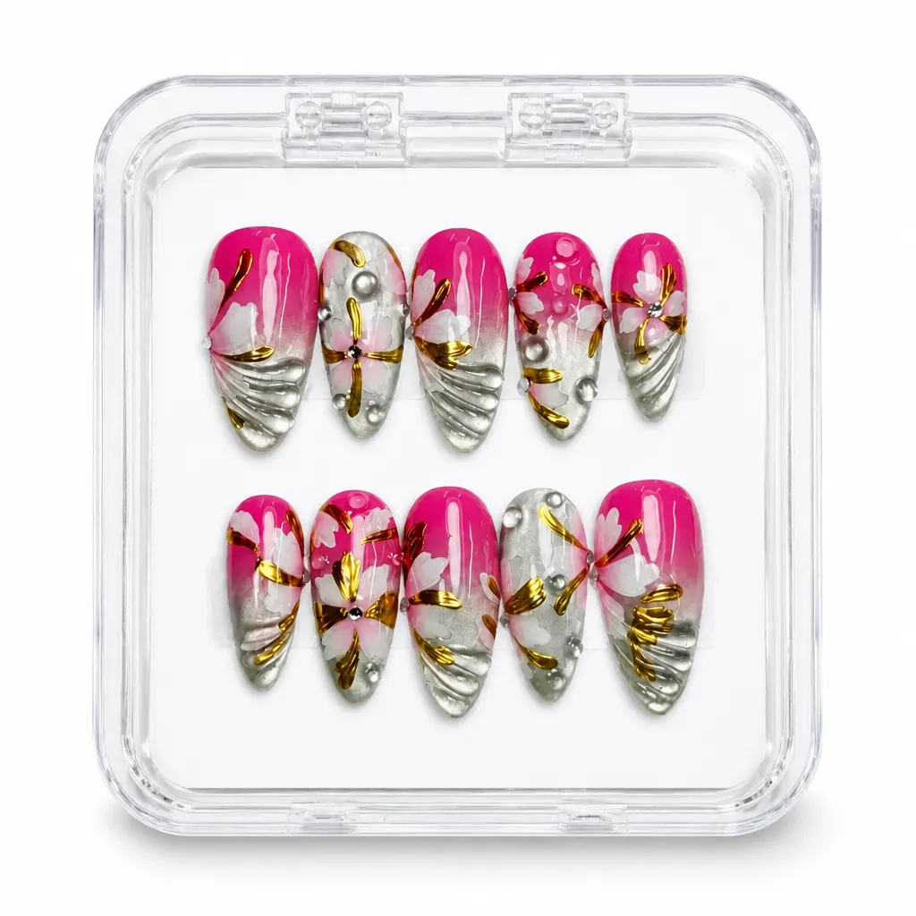 Fuchsia Luxe – Xưởng gia công Nailbox Sỉ thủ công