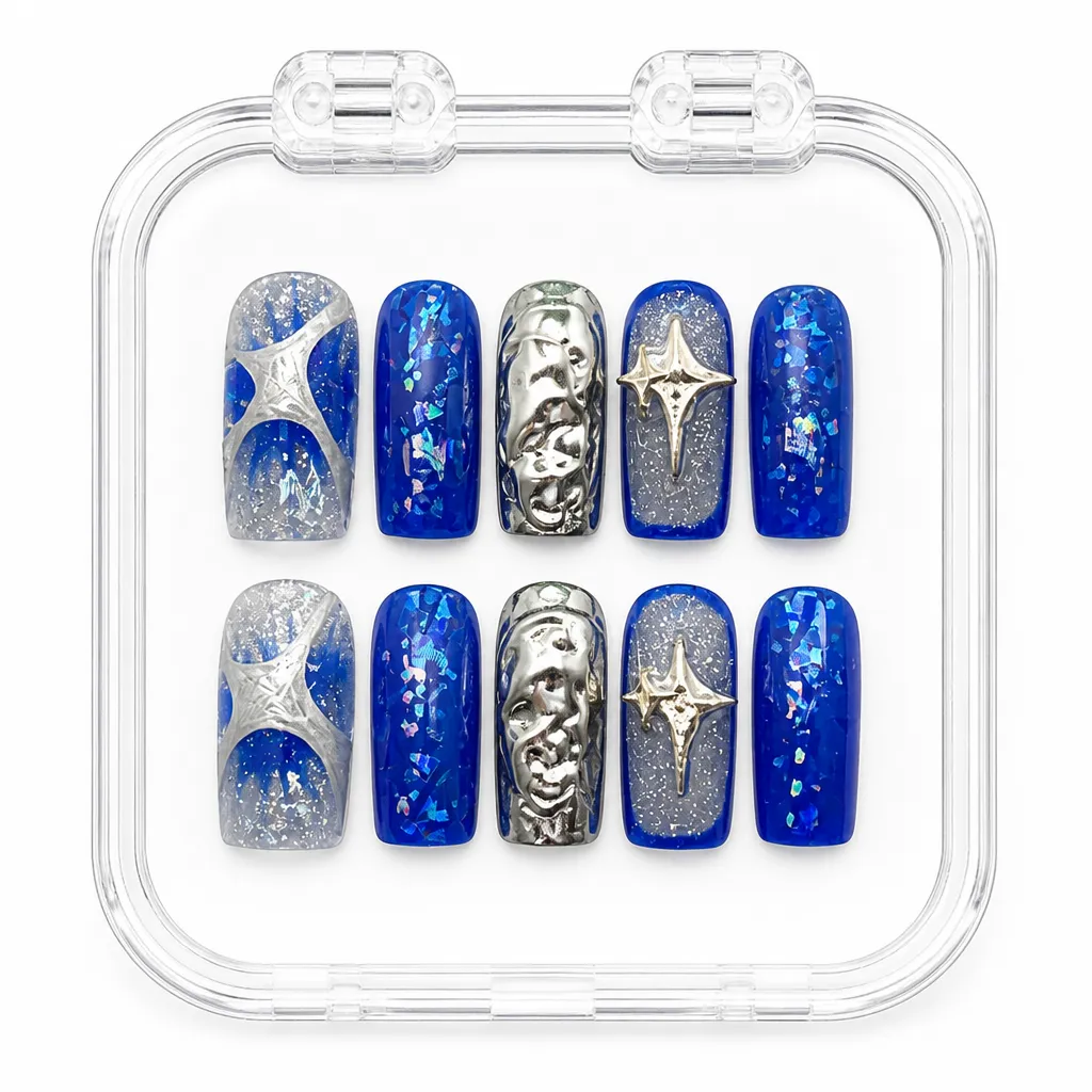 Galactic Silver Star – Xưởng gia công Nailbox Sỉ thủ công