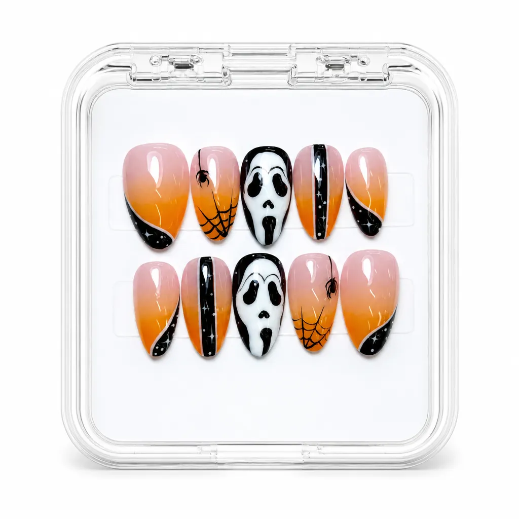 Ghostface Spider Web – Xưởng gia công Nailbox Sỉ thủ công