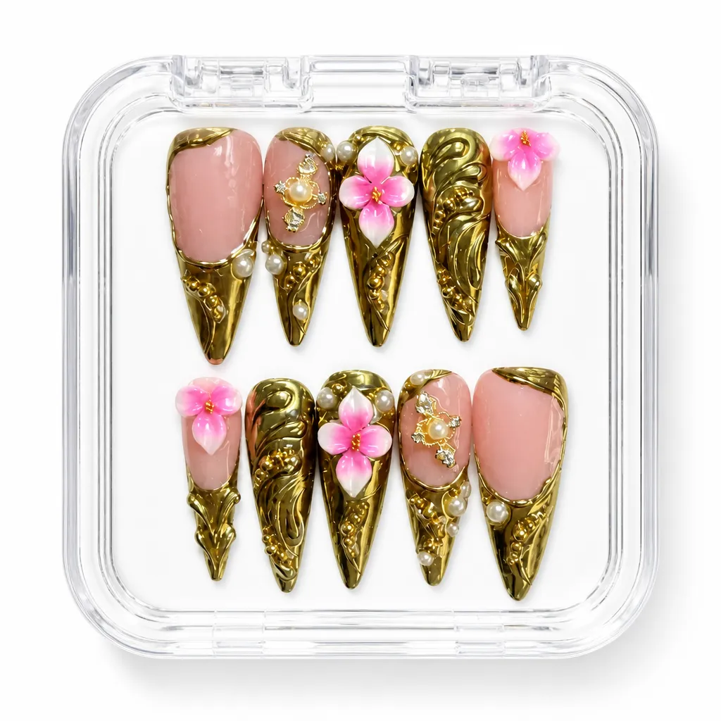 Gilded Bloom – Xưởng gia công Nailbox Sỉ thủ công