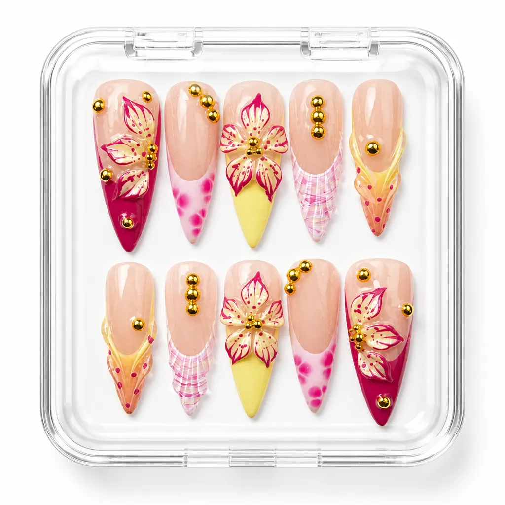 Gilded Blossom – Xưởng gia công Nailbox Sỉ thủ công