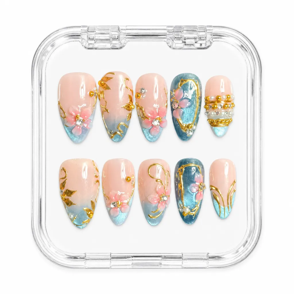 Gilded Sakura Garden – Xưởng gia công Nailbox Sỉ thủ công