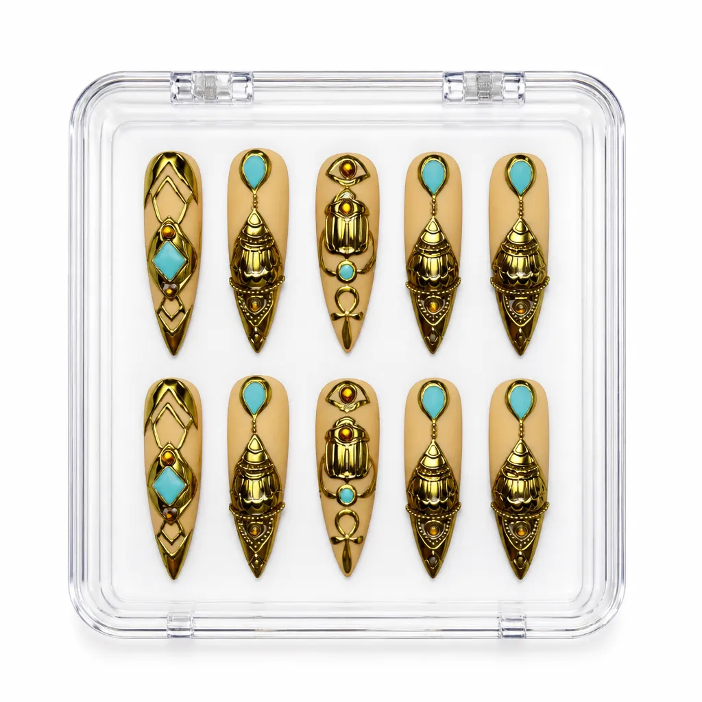 Gilt Celestial – Xưởng gia công Nailbox Sỉ thủ công
